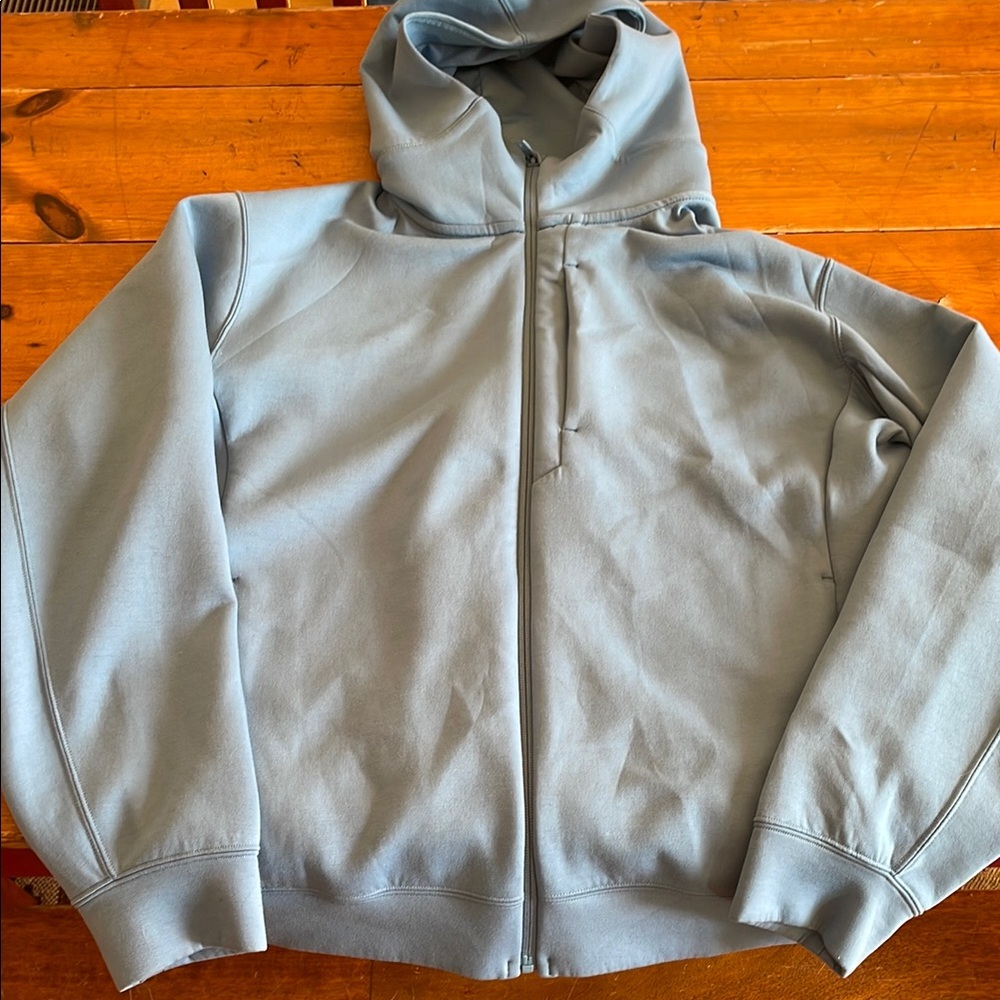 Uniqlo Blue Zip-Up Hoodie - Like New